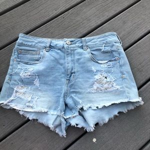 High rise American Eagle shorts size 10
